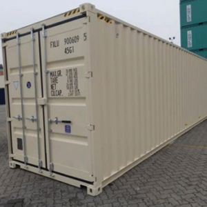 Container 20 Pieds Blanc crème 1er voyage (Neuf)