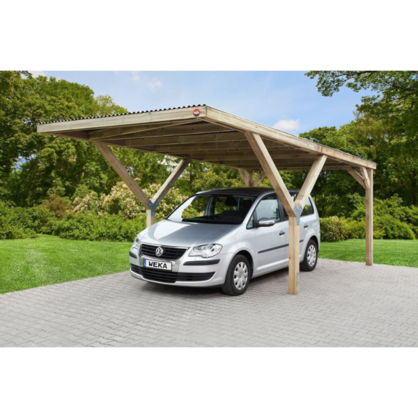 Carport WEKA Simple en Y