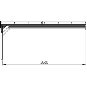 Carport Forest Style double adossable en bois