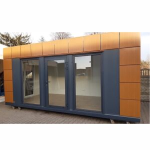 Container Bureau Aménagé de 18 m² avec Toilettes