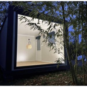 Container Aménagé finition bois