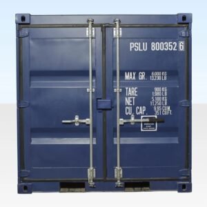 8ft shipping container one trip blue2.jpg