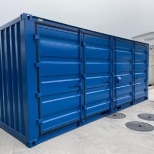 conteneur de stockage open side 20 pieds bleu gentiane.jpg