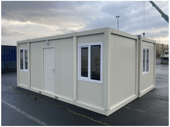 Container aménagé Complexe 29m² Duo